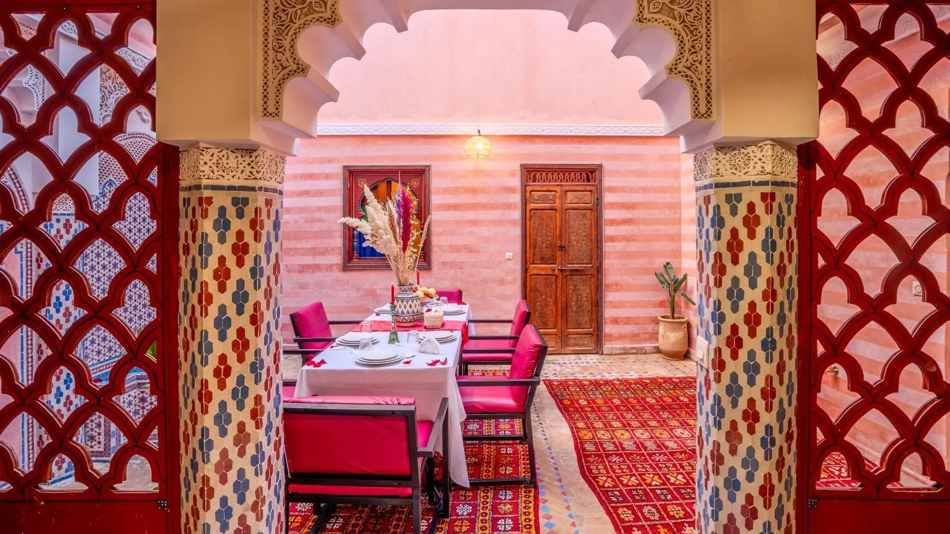 Riad Le Graff Pink Marrakesh Morocco